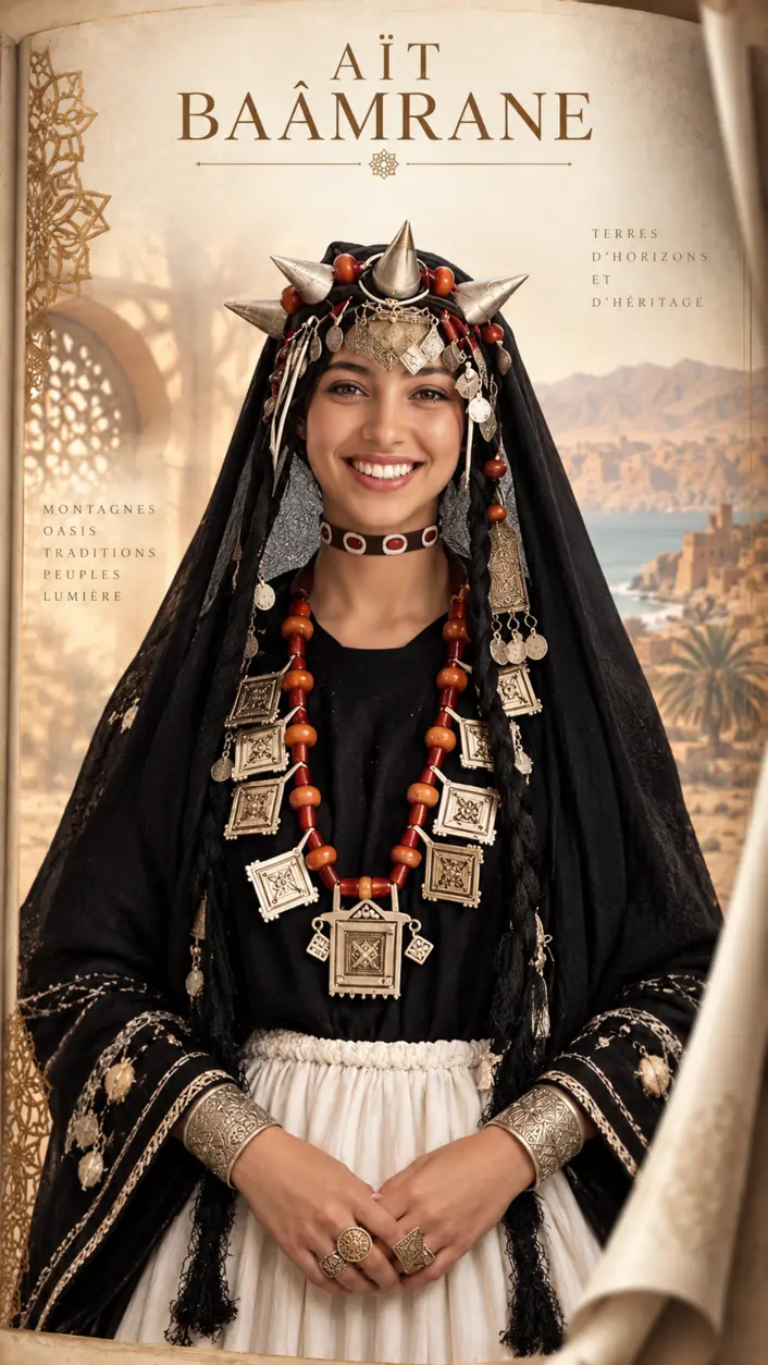 Évocation artistique d’une femme dans l’univers Atlas Heritage