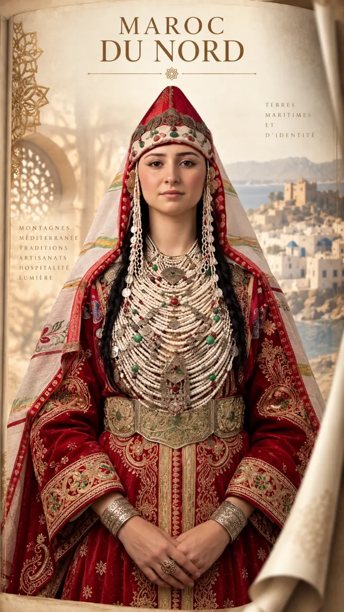 Évocation artistique du nord du Maroc